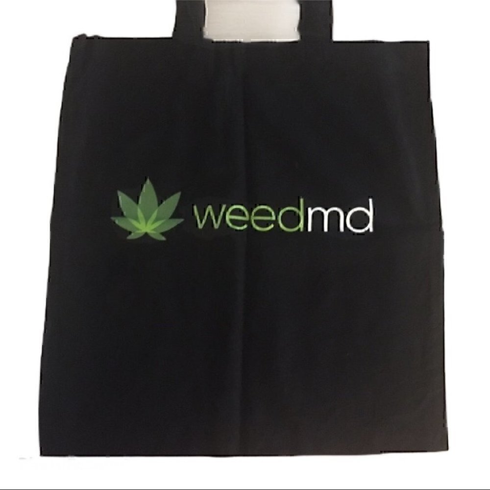 WeedMD Black Tote Bag